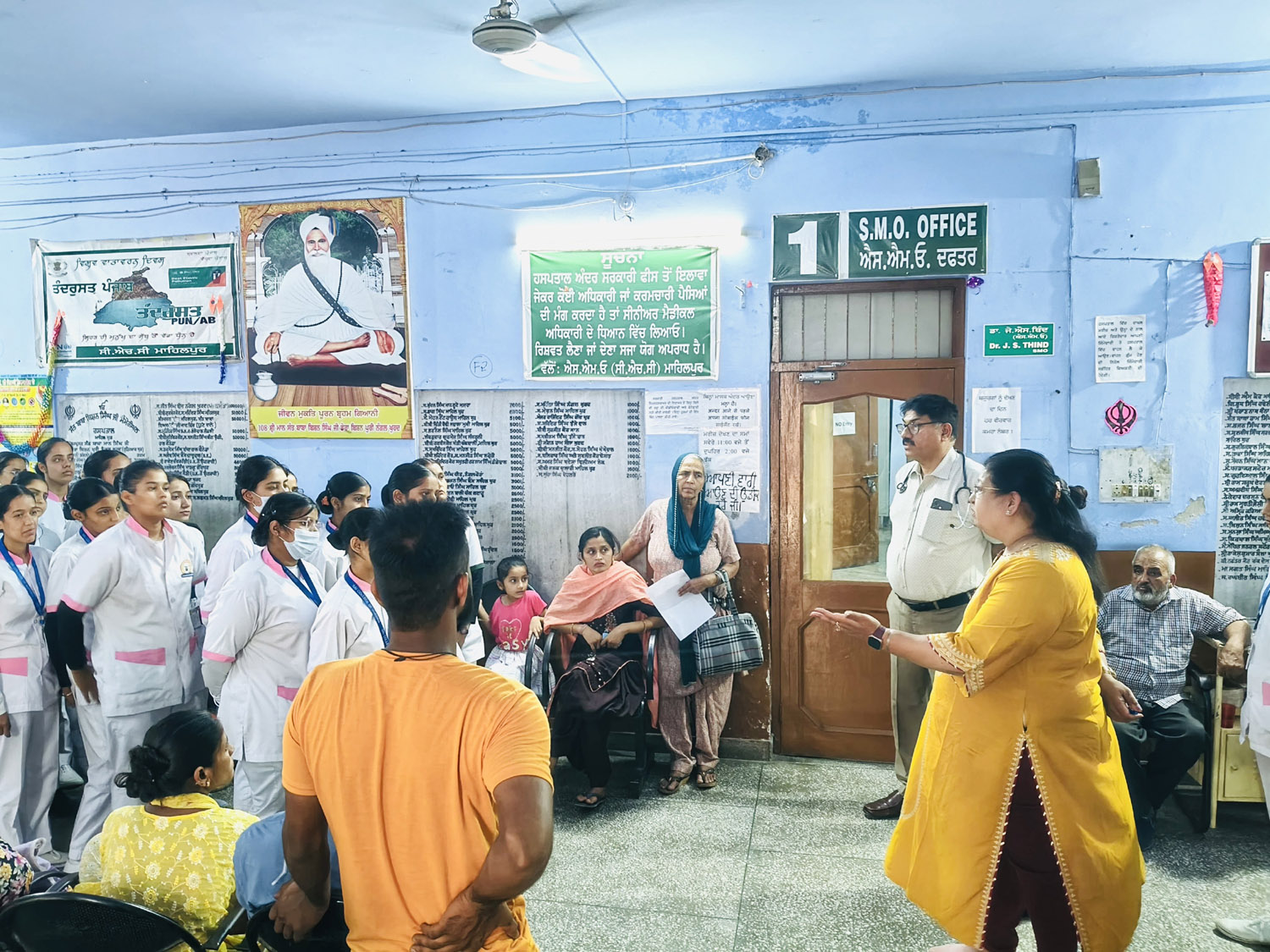 Awareness about thalassemia disease is the key to its treatment: District Immunization Officer Dr. Seema Garg.